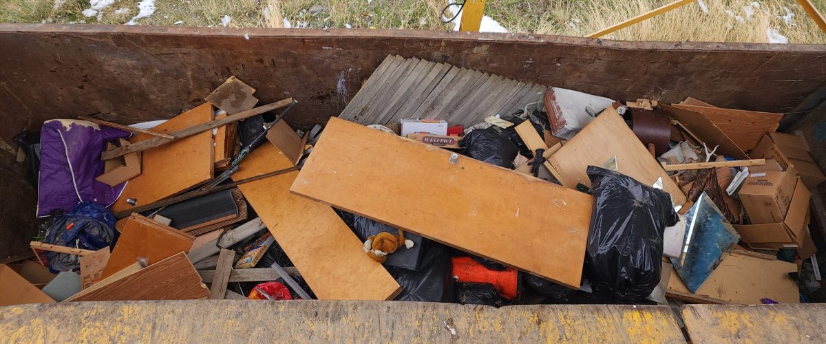 construction site debris cleanup